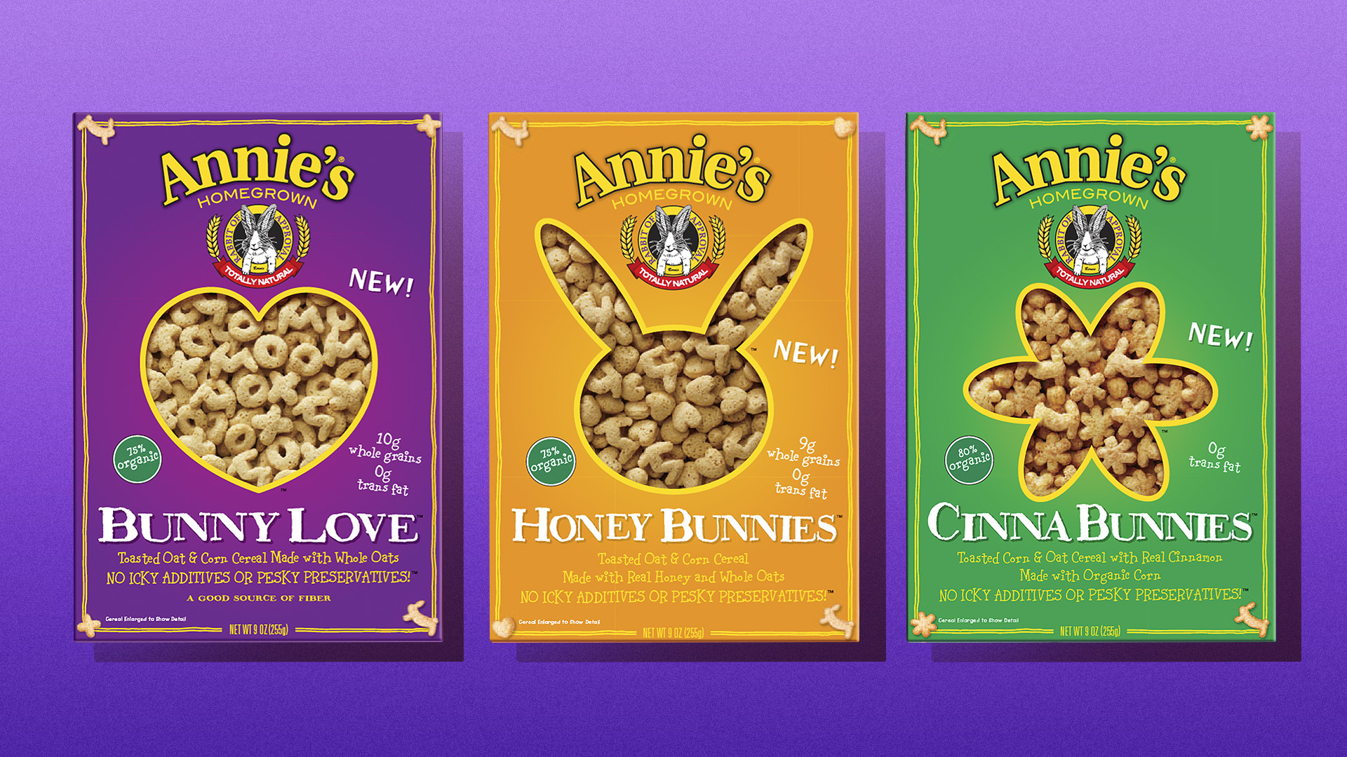 Annie's Homegrown Packaging design